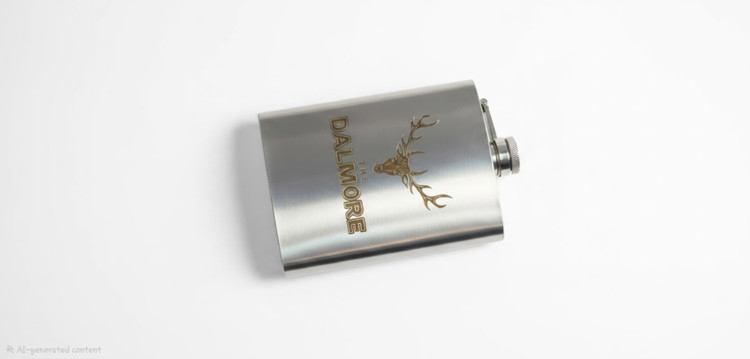 فلاسک جیبی استیل باطرح Dalmore