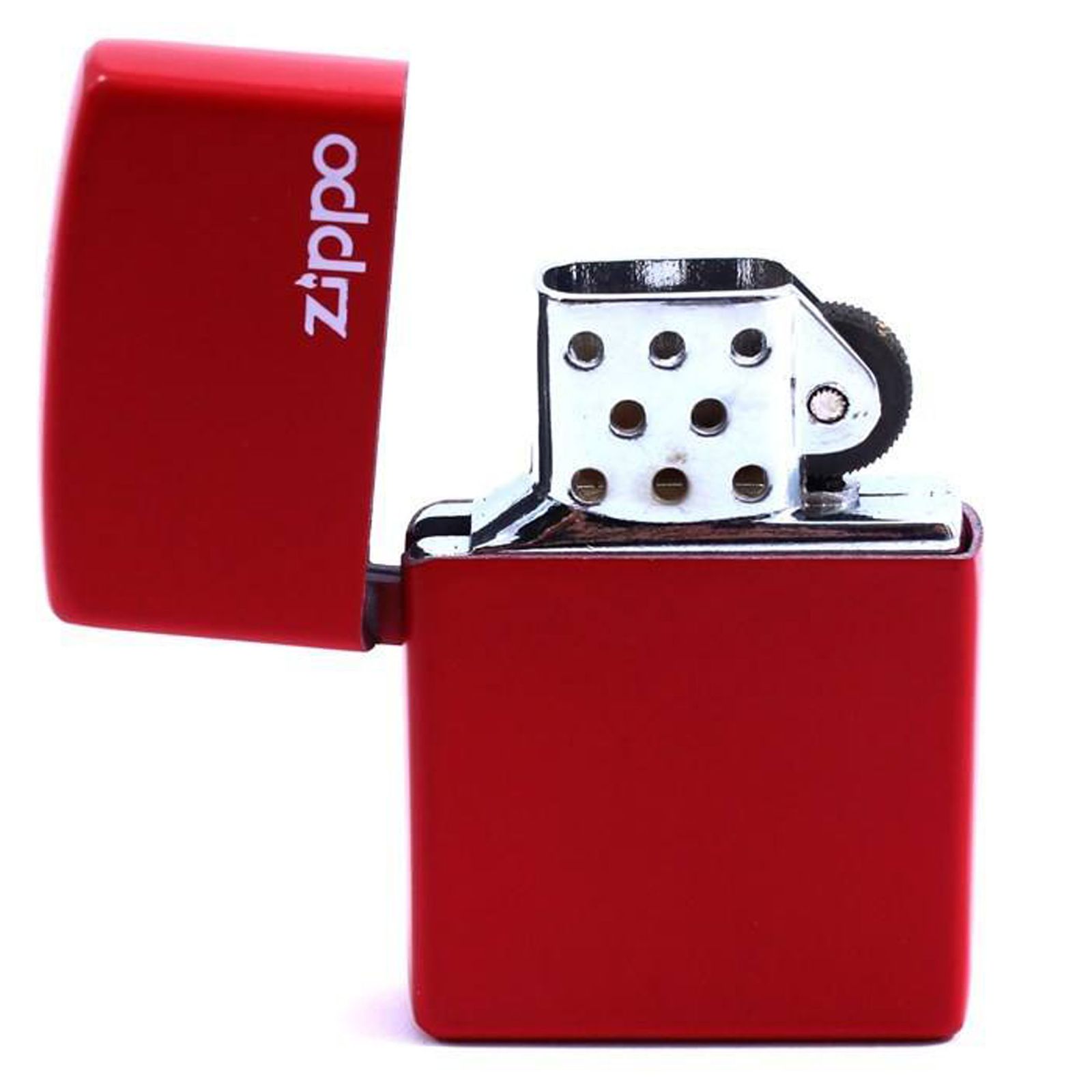 فندک طرح ZIPPO بدنه برنجی زیر پلاک دار