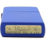 فندک بنزینی طرح ZIPPO آبی | طراحی کلاسیک، بدنه برنجی مقاوم